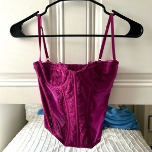 Purple Urban Outfitters corset 🩷